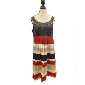 100% silk dress empire waist vintage Y2K size 10 feminine